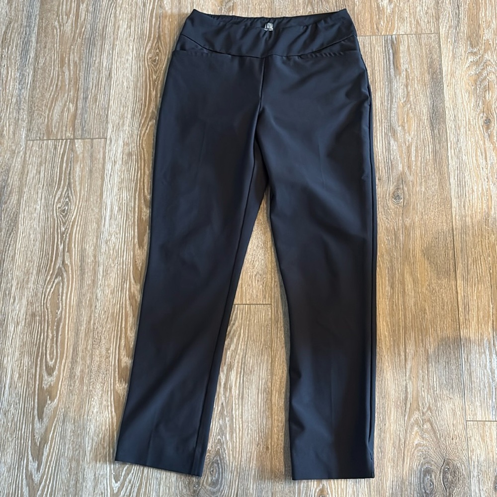 Tail White Label Pull on Black Ankle Golf Pants